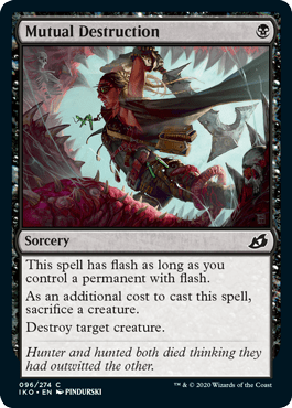 Mutual Destruction (Ikoria: Lair of Behemoths) Near Mint - Nick Nack's Full Frontal Attack
