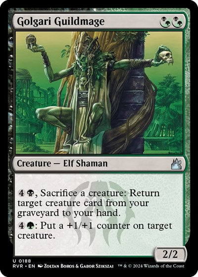 Golgari Guildmage (Ravnica Remastered) Near Mint - Nick Nack's Full Frontal Attack
