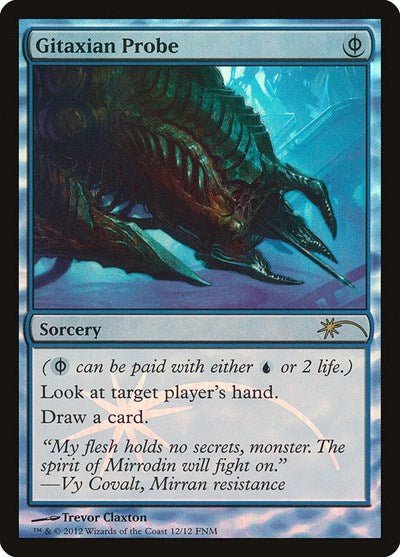 Gitaxian Probe (Promos: FNM) Near Mint Foil - Nick Nack's Full Frontal Attack