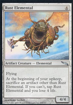 Rust Elemental (Mirrodin) Light Play - Nick Nack's Full Frontal Attack