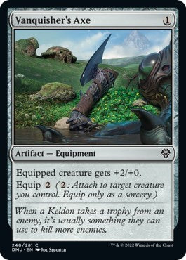 Vanquisher's Axe (Dominaria United) Near Mint - Nick Nack's Full Frontal Attack