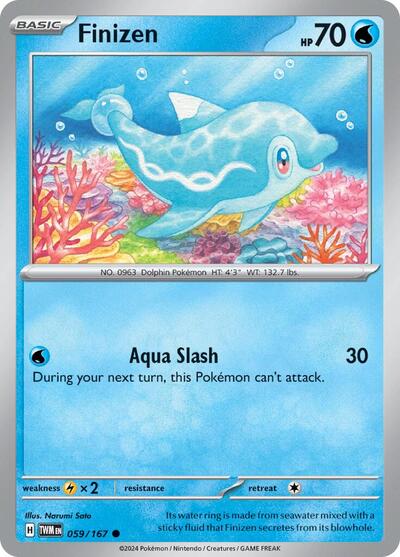 Finizen (SV06: Twilight Masquerade) Near Mint Reverse Holofoil