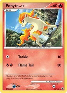 Ponyta (Diamond and Pearl) Light Play - Nick Nack's Full Frontal Attack