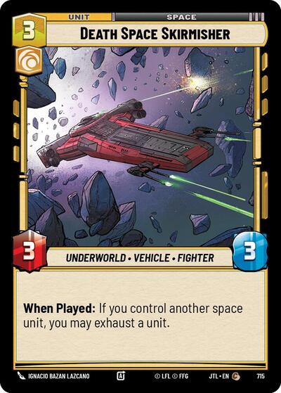 Death Space Skirmisher (Foil) (Jump to Lightspeed) Near Mint Foil - Nick Nack's Full Frontal Attack
