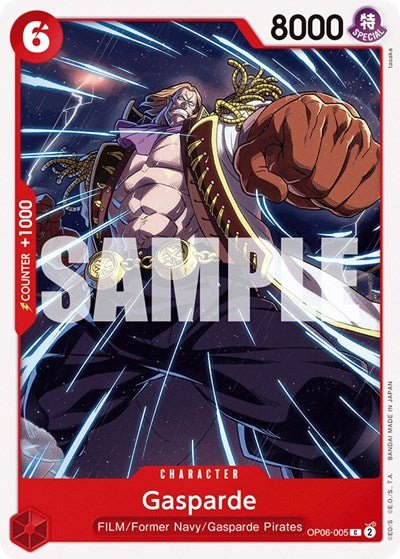 Gasparde (Wings of the Captain) Near Mint - Nick Nack's Full Frontal Attack
