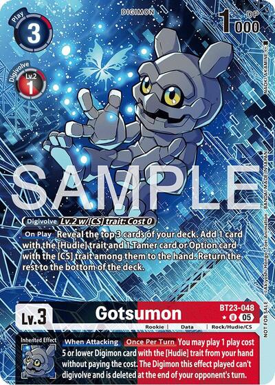 Gotsumon (Alternate Art) (Hackers' Slumber) Near Mint - Nick Nack's Full Frontal Attack