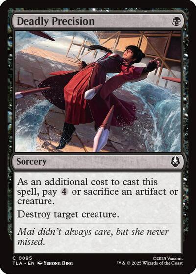 Deadly Precision (Avatar: The Last Airbender) Near Mint - Nick Nack's Full Frontal Attack