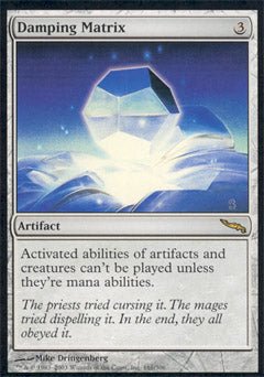 Damping Matrix (Mirrodin) Near Mint - Nick Nack's Full Frontal Attack