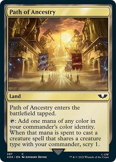 Path of Ancestry (Universes Beyond: Warhammer 40K) Near Mint - Nick Nack's Full Frontal Attack