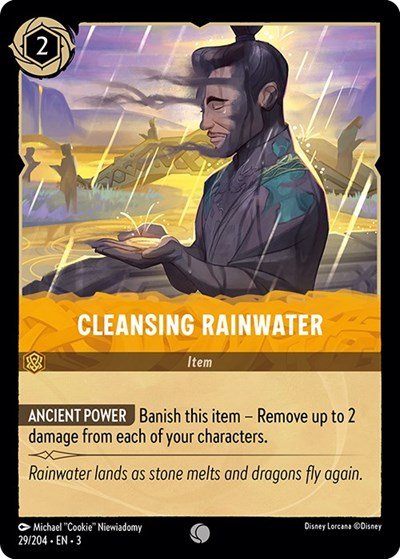 Cleansing Rainwater (Into the Inklands) Near Mint - Nick Nack's Full Frontal Attack