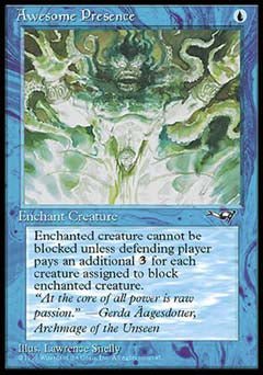 Awesome Presence (Arm guards) (Alliances) Light Play - Nick Nack's Full Frontal Attack