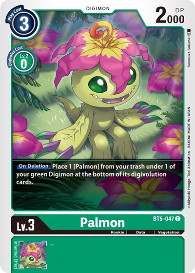 Palmon (Battle of Omni) Near Mint