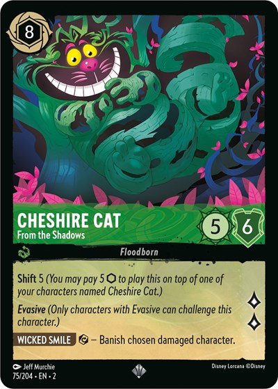 Cheshire Cat - From the Shadows (Rise of the Floodborn) Near Mint - Nick Nack's Full Frontal Attack