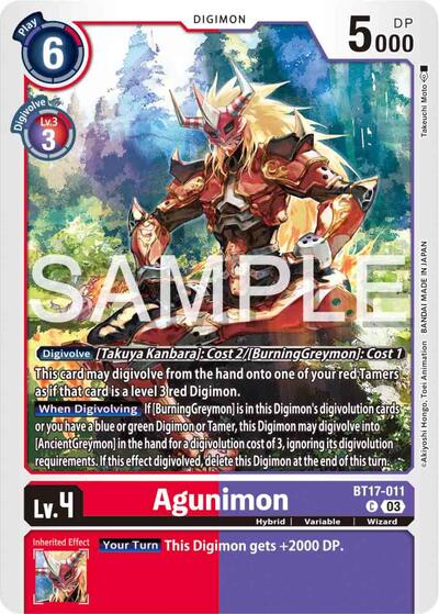 Agunimon (Secret Crisis) Near Mint