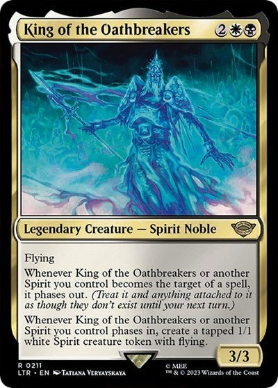 King of the Oathbreakers (Universes Beyond: The Lord of the Rings: Tales of Middle-earth) Near Mint - Nick Nack's Full Frontal Attack