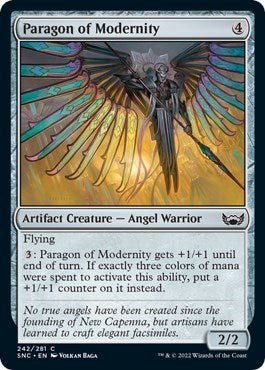 Paragon of Modernity (Streets of New Capenna) Near Mint - Nick Nack's Full Frontal Attack