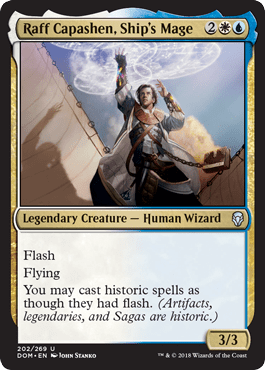 Raff Capashen, Ship's Mage (Dominaria) Near Mint - Nick Nack's Full Frontal Attack
