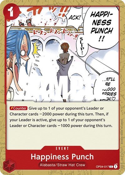 Happiness Punch (Kingdoms of Intrigue) Near Mint - Nick Nack's Full Frontal Attack