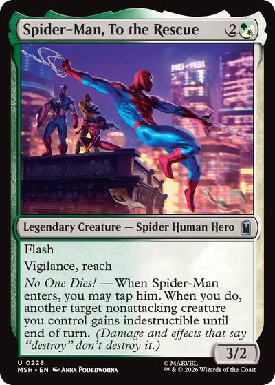 Spider-Man, To the Rescue (Marvel Super Heroes) Near Mint - Nick Nack's Full Frontal Attack