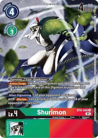 Shurimon (Official Tournament Pack Vol.9) (New Awakening) Near Mint Foil - Nick Nack's Full Frontal Attack