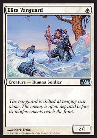 Elite Vanguard (Magic 2011 Core Set) Near Mint - Nick Nack's Full Frontal Attack