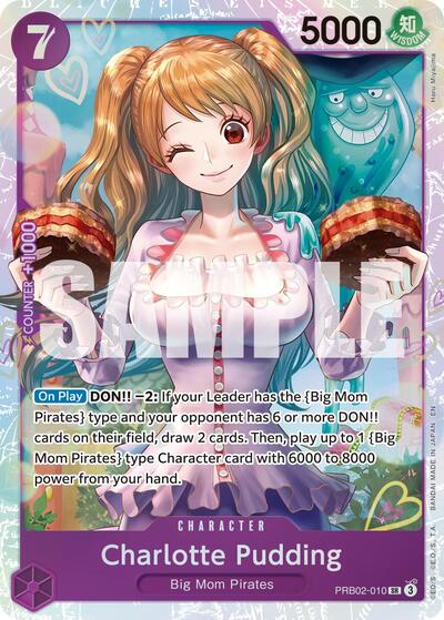 Charlotte Pudding (Premium Booster -The Best- Vol. 2) Near Mint Foil - Nick Nack's Full Frontal Attack