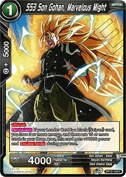 SS3 Son Gohan, Marvelous Might (Vicious Rejuvenation) Near Mint