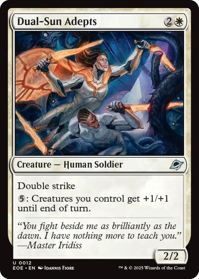 Dual - Sun Adepts (Edge of Eternities) Near Mint - Nick Nack's Full Frontal Attack
