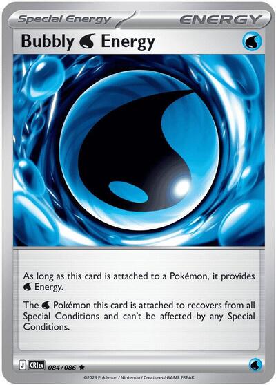 Bubbly W Energy (ME04: Chaos Rising) Near Mint Holofoil - Nick Nack's Full Frontal Attack