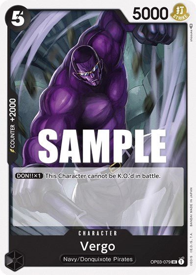 Vergo (Pillars of Strength) Near Mint - Nick Nack's Full Frontal Attack