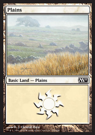 Plains (232) (Magic 2011 Core Set) Near Mint - Nick Nack's Full Frontal Attack
