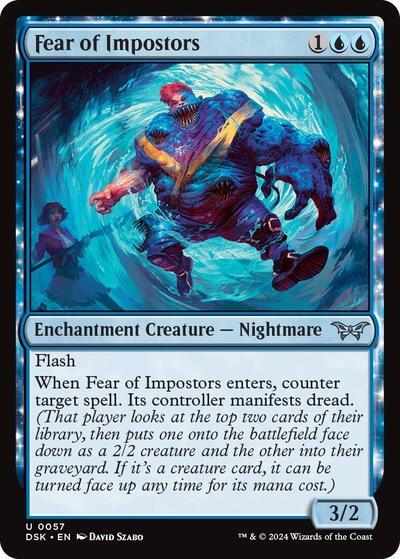 Fear of Impostors (Duskmourn: House of Horror) Near Mint