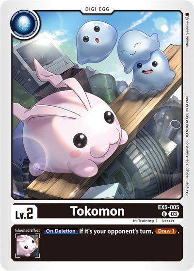 Tokomon (Animal Colosseum) Near Mint - Nick Nack's Full Frontal Attack