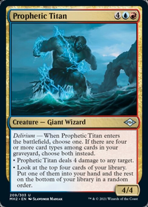 Prophetic Titan (Modern Horizons 2) Near Mint - Nick Nack's Full Frontal Attack