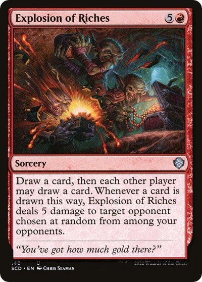 Explosion of Riches (Commander 2022 Starter Decks) Near Mint - Nick Nack's Full Frontal Attack