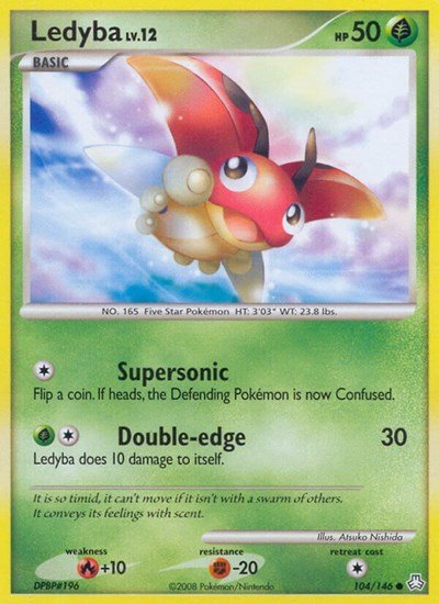 Ledyba (Legends Awakened) Light Play - Nick Nack's Full Frontal Attack