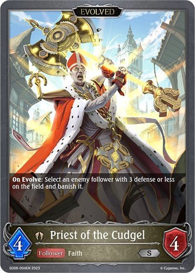 Priest of the Cudgel (Evolved) (SD06: Maculate Ablution) Near Mint - Nick Nack's Full Frontal Attack