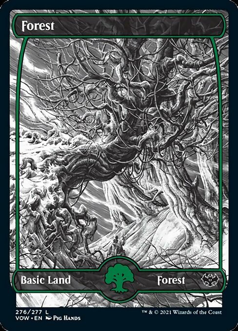 Forest (276) (Innistrad: Crimson Vow) Near Mint - Nick Nack's Full Frontal Attack