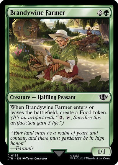 Brandywine Farmer (Universes Beyond: The Lord of the Rings: Tales of Middle-earth) Near Mint - Nick Nack's Full Frontal Attack