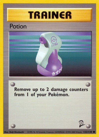 Potion (Base Set 2) Heavy Play - Nick Nack's Full Frontal Attack