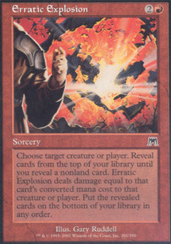 Erratic Explosion (Onslaught) Near Mint