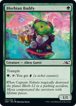 Blorbian Buddy (Unfinity) Near Mint - Nick Nack's Full Frontal Attack