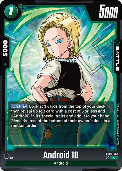 Android 18 (Ultra Limit) Near Mint