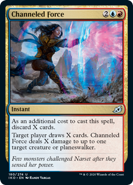 Channeled Force (Ikoria: Lair of Behemoths) Near Mint - Nick Nack's Full Frontal Attack