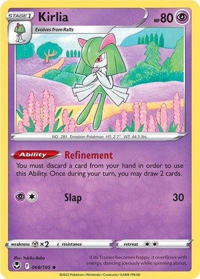 Kirlia (SWSH12: Silver Tempest) Near Mint - Nick Nack's Full Frontal Attack