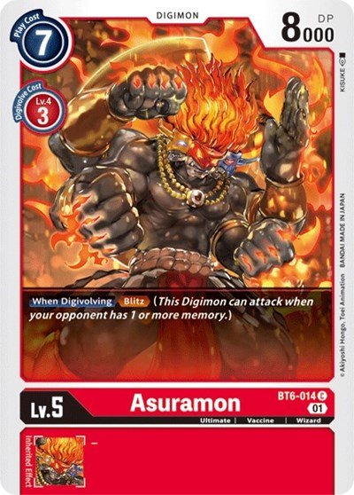 Asuramon (Double Diamond) Near Mint - Nick Nack's Full Frontal Attack