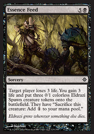 Essence Feed (Rise of the Eldrazi) Light Play
