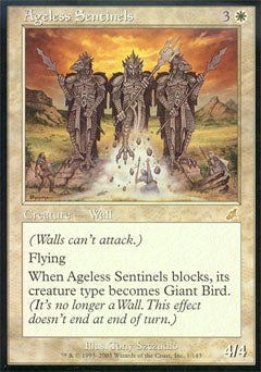 Ageless Sentinels (Scourge) Medium Play - Nick Nack's Full Frontal Attack