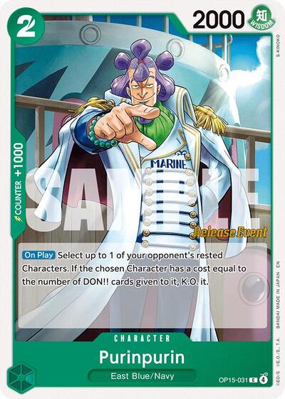 Purinpurin (Adventure on Kami's Island Release Event Cards) Near Mint - Nick Nack's Full Frontal Attack