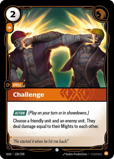 Challenge (Origins) Near Mint - Nick Nack's Full Frontal Attack